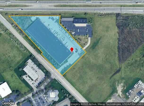 1602 Holland Rd, Maumee, OH Parcel Map