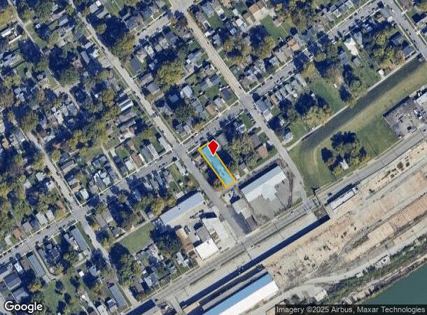 808 E Chestnut St, Jeffersonville, IN Parcel Map