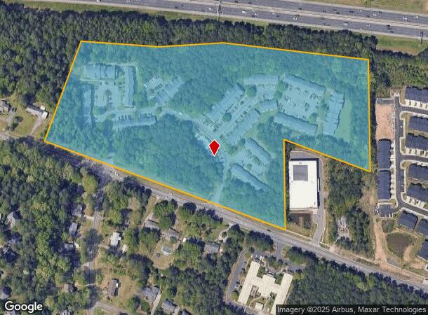  6201 Pine Glen Trl, Durham, NC Parcel Map