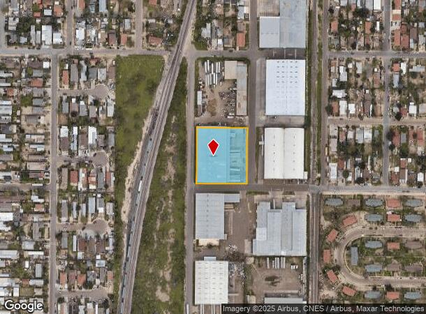  3102 Vidaurri Ave, Laredo, TX Parcel Map