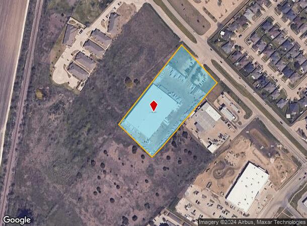  1075 Nw John Jones Dr, Burleson, TX Parcel Map