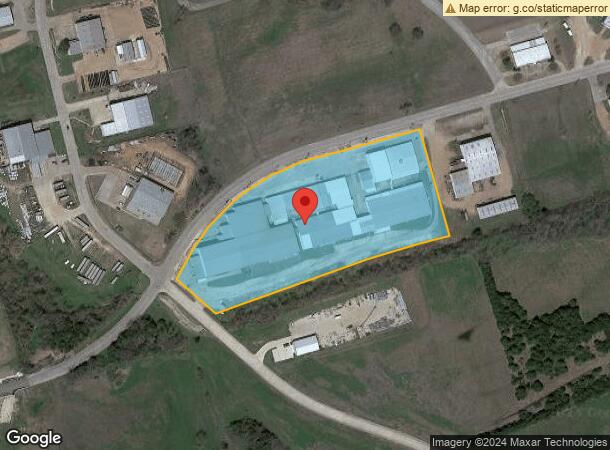  1801 Industrial Blvd, Brenham, TX Parcel Map