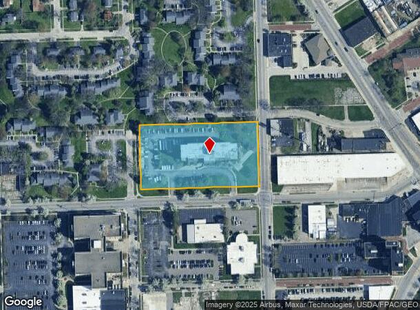  2020 Canton Ave, Toledo, OH Parcel Map