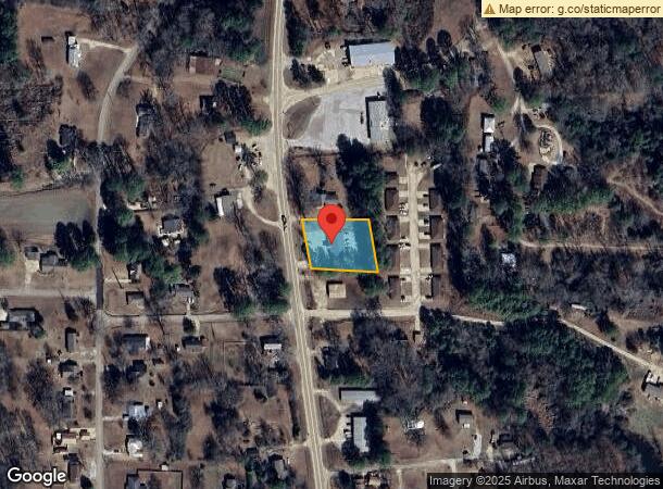  2464 Main St, Plantersville, MS Parcel Map