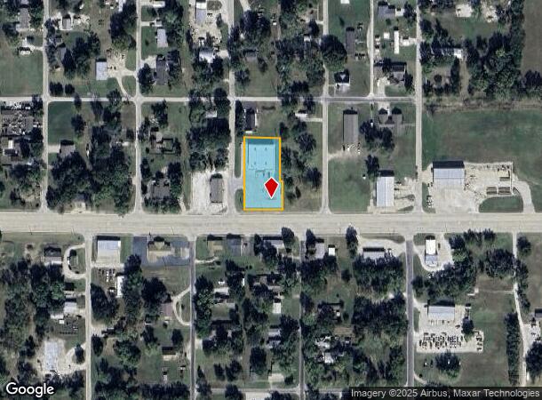  222 W First St, Gas, KS Parcel Map