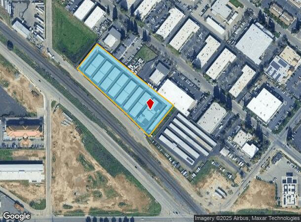  5090 N Weber Ave, Fresno, CA Parcel Map