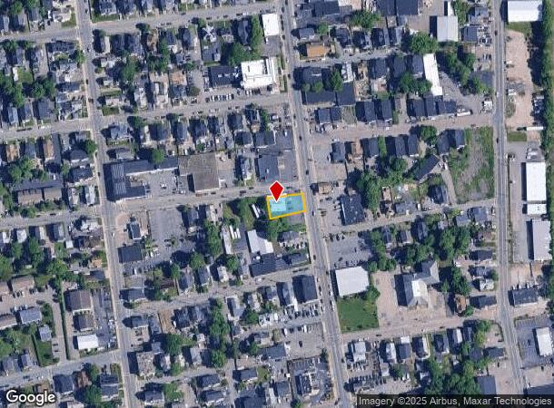  521 Main St, Brockton, MA Parcel Map