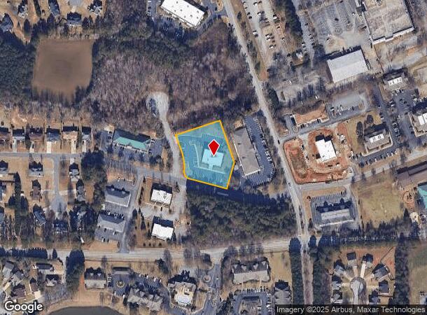  2425 Wall St Se, Conyers, GA Parcel Map