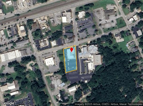 208 E 1St Ave, Easley, SC Parcel Map