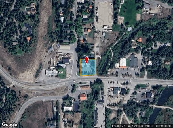1260 N West St, Wilson, WY Parcel Map