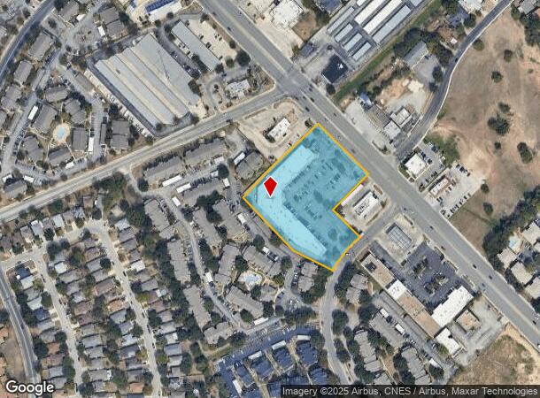  7914 Culebra Rd, San Antonio, TX Parcel Map