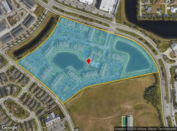  10680 Sw Academic Way, Port Saint Lucie, FL Parcel Map