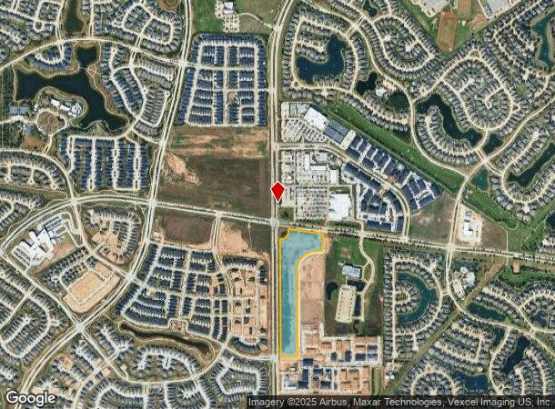  9620 Fry Rd, Cypress, TX Parcel Map