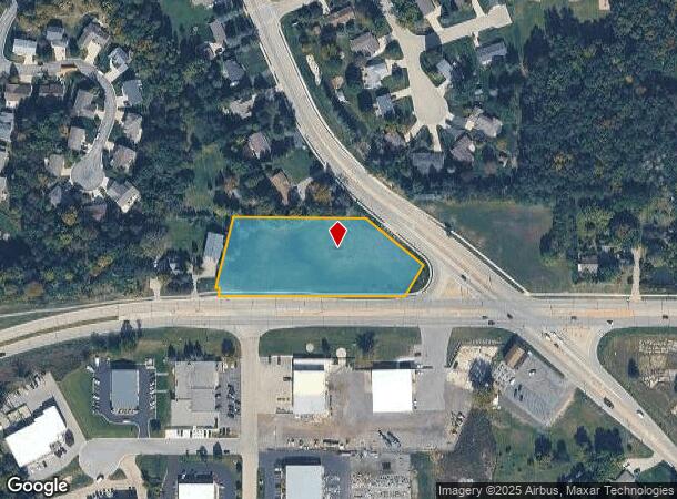  651 E Washington St, Slinger, WI Parcel Map