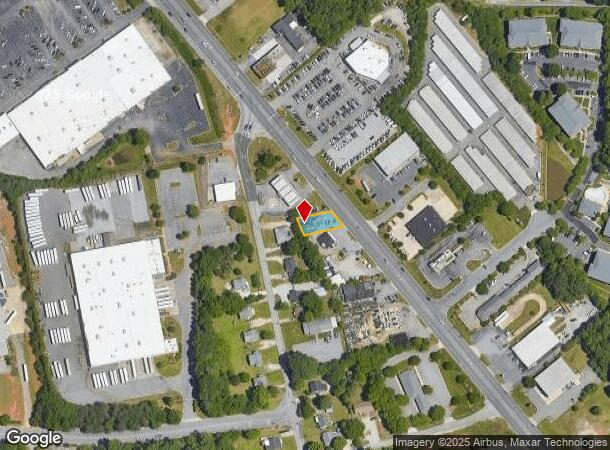 2906 S Main St, High Point, NC Parcel Map