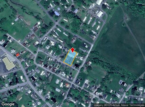 35 Rodney St, Milroy, PA Parcel Map