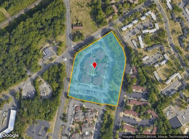  615 Hope Rd, Eatontown, NJ Parcel Map