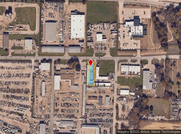  1726 Commerce St, Garland, TX Parcel Map