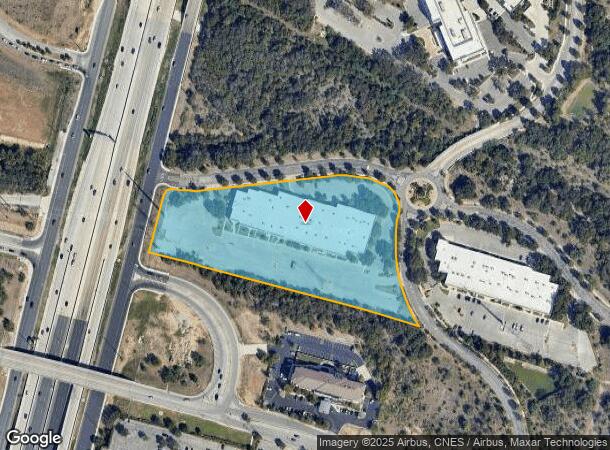 1718 Dry Creek Way, San Antonio, TX Parcel Map