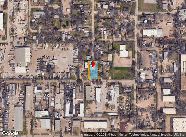  2345 Penn St, Irving, TX Parcel Map