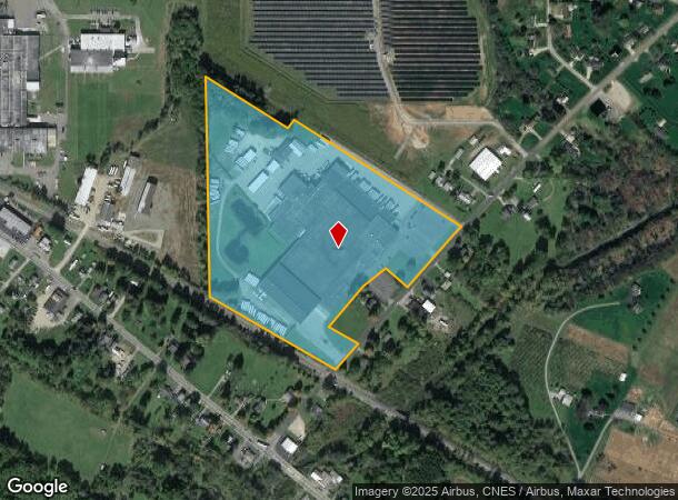  1587 Haskell Rd, Olean, NY Parcel Map