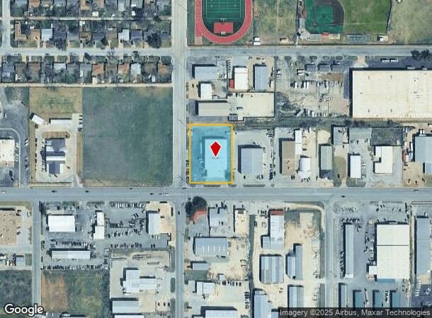  2266 Industrial Blvd, Abilene, TX Parcel Map