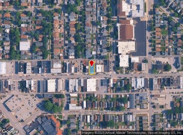  1409 119Th St, Whiting, IN Parcel Map