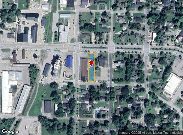  615 W Broad St, Chesaning, MI Parcel Map