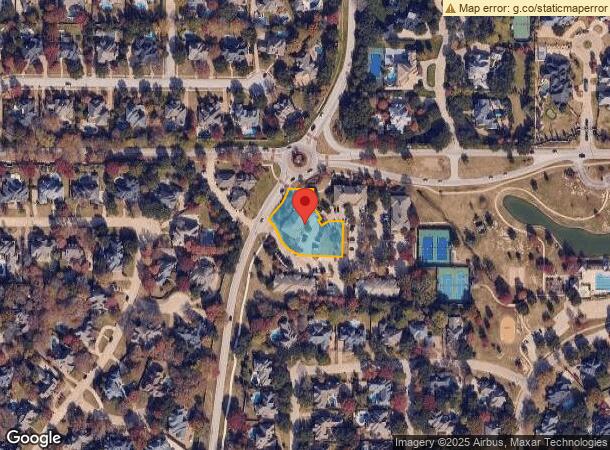  1203 S White Chapel Blvd, Southlake, TX Parcel Map