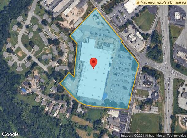  1415 7Th Ave E, Hendersonville, NC Parcel Map