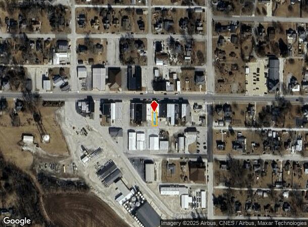 W Main St, Brook, IN Parcel Map