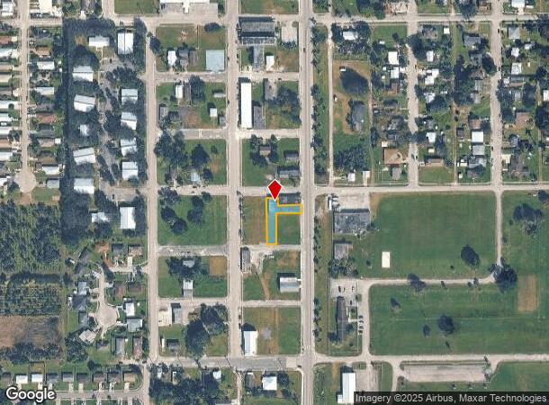 407 S Lake Ave, Pahokee, FL Parcel Map