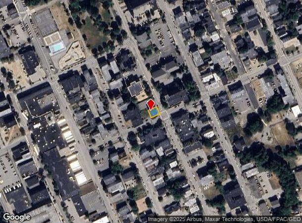 275 Bates St, Lewiston, ME Parcel Map