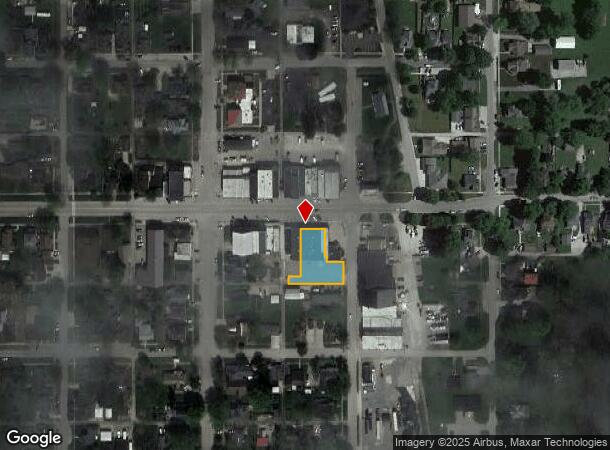 122 E Main St, Thorntown, IN Parcel Map