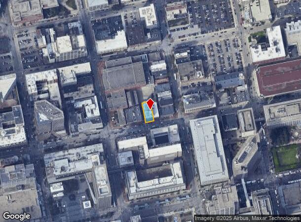 126 E 6Th St, Cincinnati, OH Parcel Map