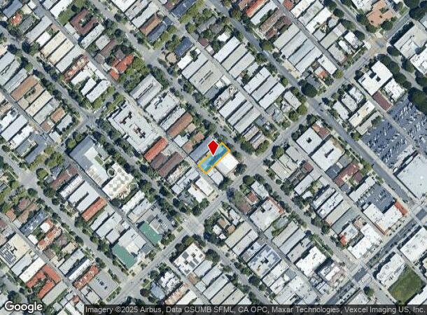 1050 12Th St, Santa Monica, CA Parcel Map
