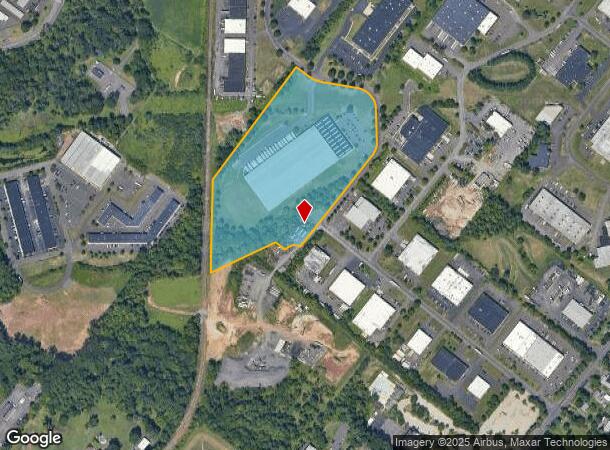86 Railroad Dr, Warminster, PA Parcel Map