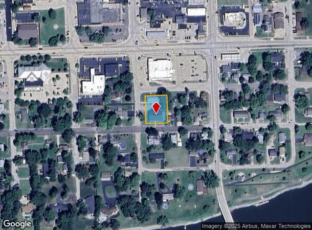 128 W Front St, Byron, IL Parcel Map
