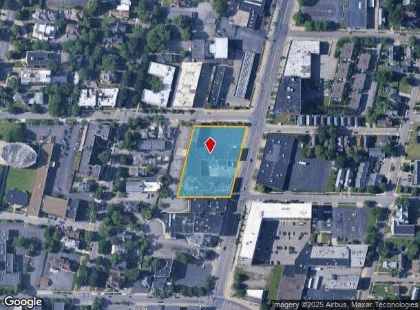 1192 Main St, Buffalo, NY Parcel Map