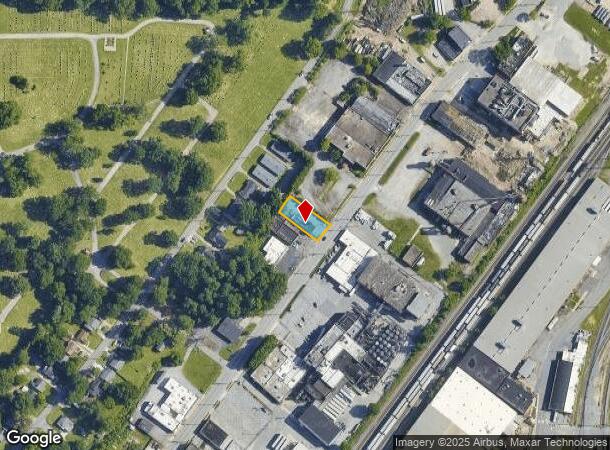  1700 W English Rd, High Point, NC Parcel Map