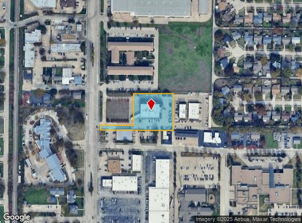  1912 K Ave, Plano, TX Parcel Map