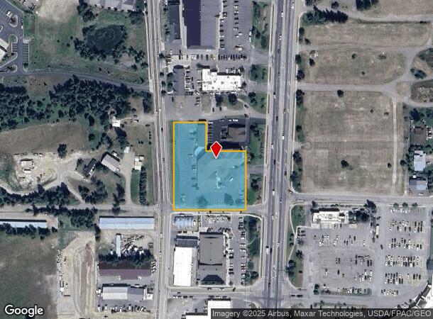  6510 Us Highway 93 S, Whitefish, MT Parcel Map