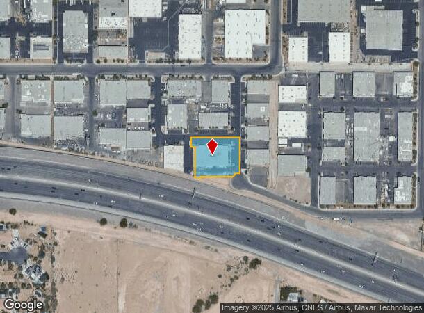  4125 Wagon Trail Ave, Las Vegas, NV Parcel Map