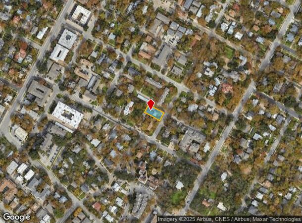 3204 Tom Green St, Austin, TX Parcel Map