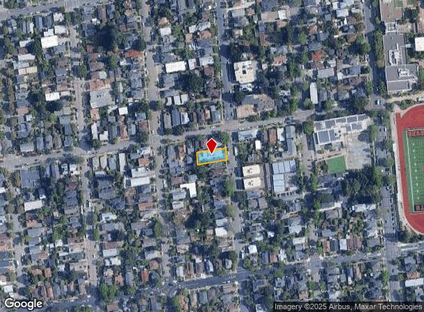 2304 Grant St, Berkeley, CA Parcel Map