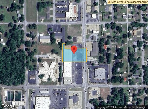  1112 S Main St, Grove, OK Parcel Map