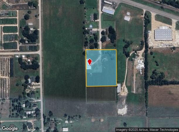  9707 Highway 36 Cir, Orchard, TX Parcel Map