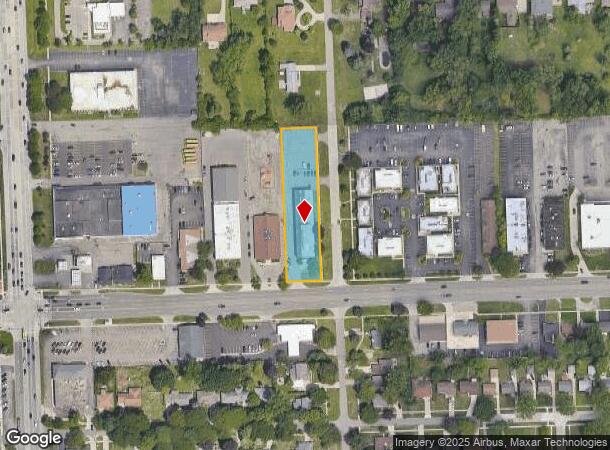  17520 W 12 Mile Rd, Southfield, MI Parcel Map