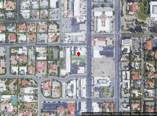  1059 N Palm Canyon Dr, Palm Springs, CA Parcel Map