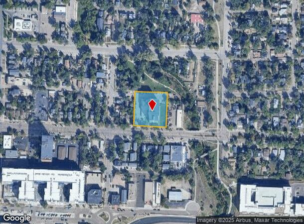 510 E Kiowa St, Colorado Springs, CO Parcel Map